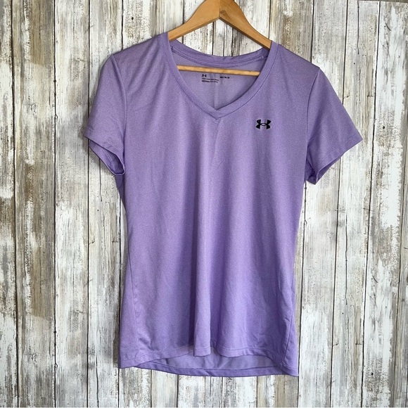 Under Armour Tops - Under Armor Purple Loose Fit Tee